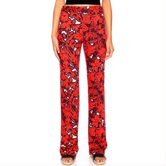 Ella Moss jungle floral pants - Picture 2 of 7